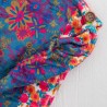 Haarhandtuch Wrap Microfiber - Teal Floral