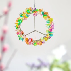 Dekoration FUNKEL Peace multi sparkle Sale