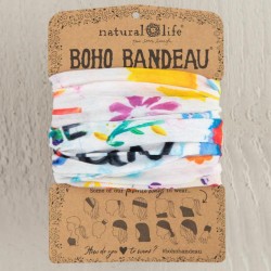 Stirn- und Haarband Boho Bandeau White Follow The Sun