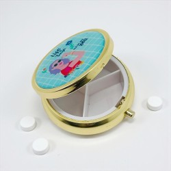 Tablettendöschen rund Tough Life