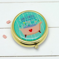 Tablettendöschen rund no stress