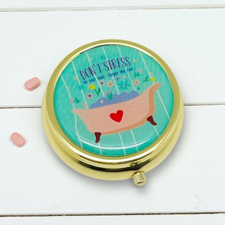 Tablettendöschen rund no stress