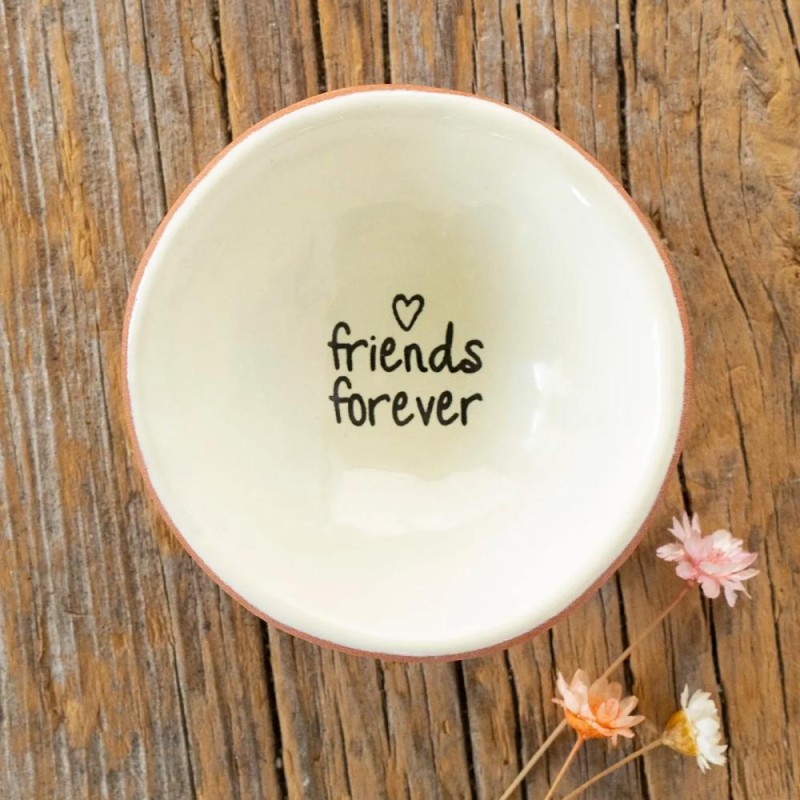 Keramikschälchen Trinket Friends Forever
