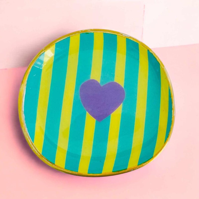 Dekoschale S Heart Green