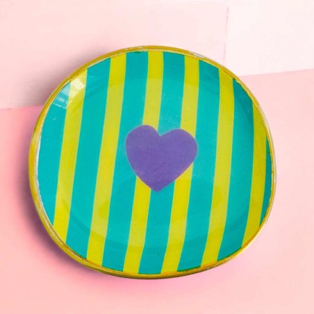 Dekoschale S Heart Green