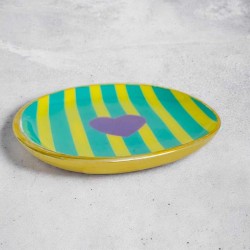 Dekoschale S Heart Green