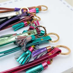 Schlüsselband Metallic shine Tassel