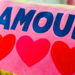 Kissenhülle Velvet AMOUR 3040