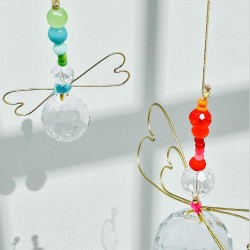 Dekoration Suncatcher Angel Set 4