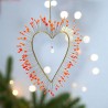 Dekoration FUNKEL Ultrafine Herz neonorange