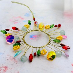 Dekoration Funkel Ultrafine Starflower multi