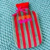 Wärmflasche Velvet Pinstripe Super Happy