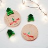 Haarclip/Haarklammer Xmas Tree S