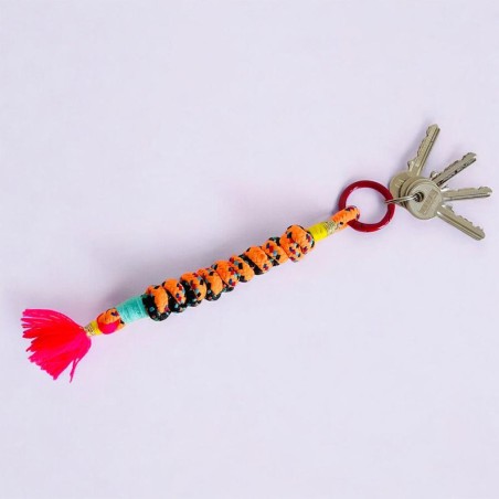 Schlüsselanhänger Turnaround Black Orange