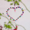 Decoration FUNKEL Heart Sequins