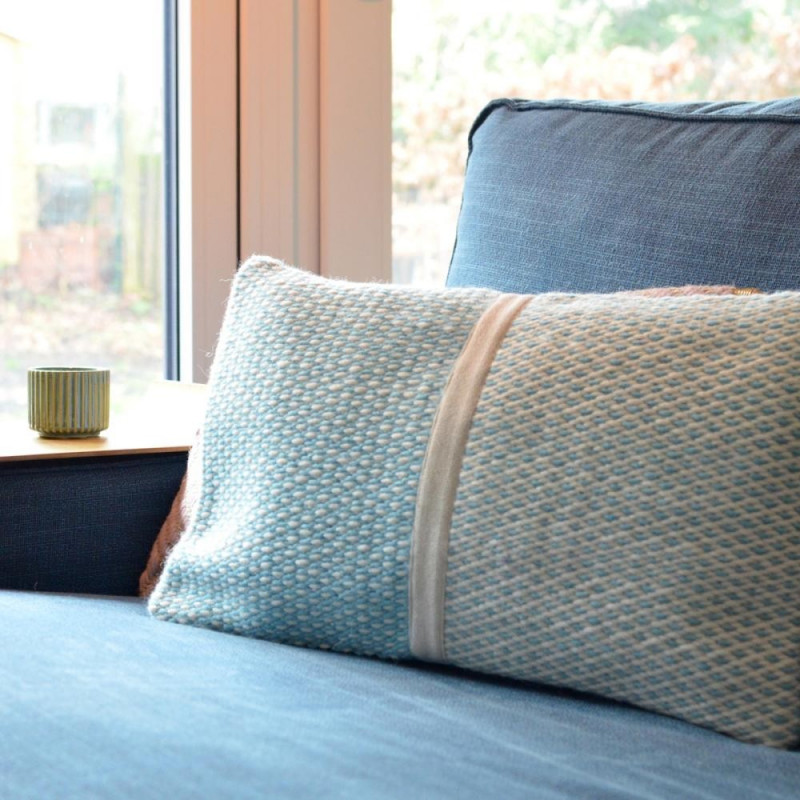 Kissenhülle Woven Classic 3050ltblue