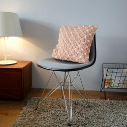 Housse de Coussin Laine Classic rustic rose 4040