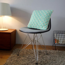 Housse de Coussin Laine Classic aqua 4040