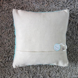 Housse de Coussin Laine Classic aqua 4040