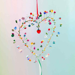 Dekoration FUNKEL rotes Herz