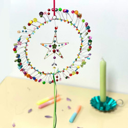 Décoration FUNKEL ètoile en Couronne