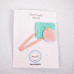 Haarclip Paillette Bow