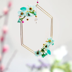 Dekoration Romance Flower Edges