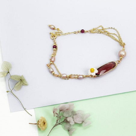 Bracelet Aida plum