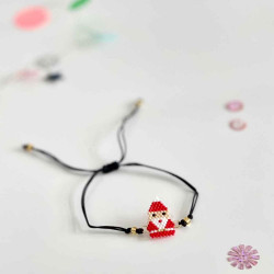 Armband Beads Xmas st claus