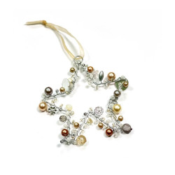 Decoration FUNKEL Small Star Silver