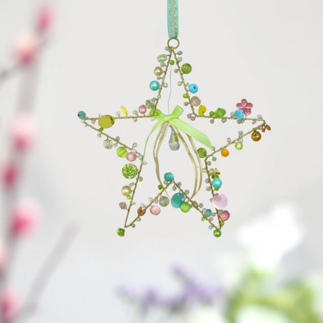 Décoration FUNKEL Etoile 17 Pastel