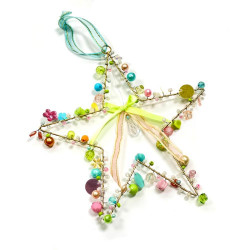 Decoration FUNKEL Stern 17 Pastel