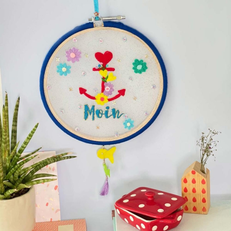 Décoration murale Ancre Moin