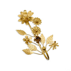 Wandhaken Flora gold 1 sale