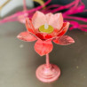 Kerzenhalter Lotus Metallic Shine apricot Set2- SALE