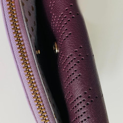 Portemonnaie CODE Leder DW plum