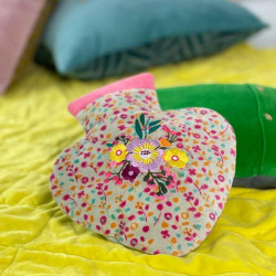 Hot Water Bottle Starbust Flower