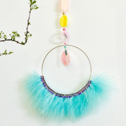 Dekoration Feather mintgreen