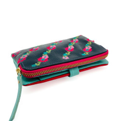 Portemonnaie Florentine sm folded navy