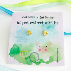 Boucles d´Oreilles Ocean Yellow