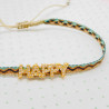Armband Woven Tape Happy