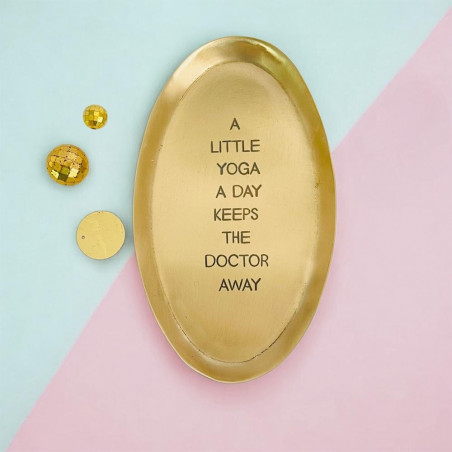 Trinket dish Yoga Day