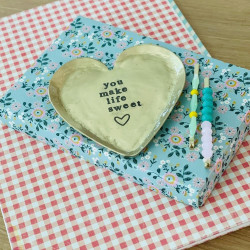 Minischale Heart sweet life