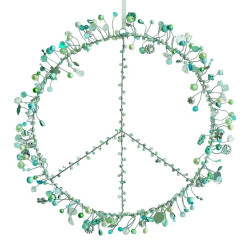 Dekoration FUNKEL Peace mint