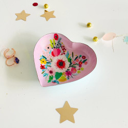 Plateau heart folk flower ltpink