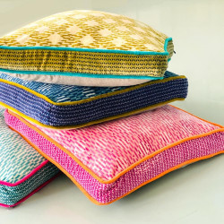 Kissenhülle Box Geo berry 40405