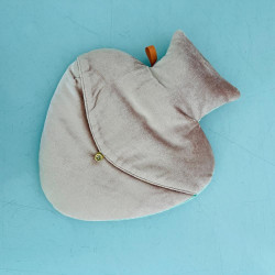 Bouillotte Heart Velvet ICE mint