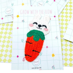 Pince á cheveux crochet lapin