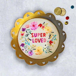 Mini trinket dish super loved hearts