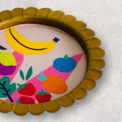 Mini Trinket Dish fruits Scallop